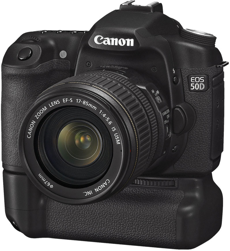 canon 50D with verical battery grip BG-E2N  large image 0