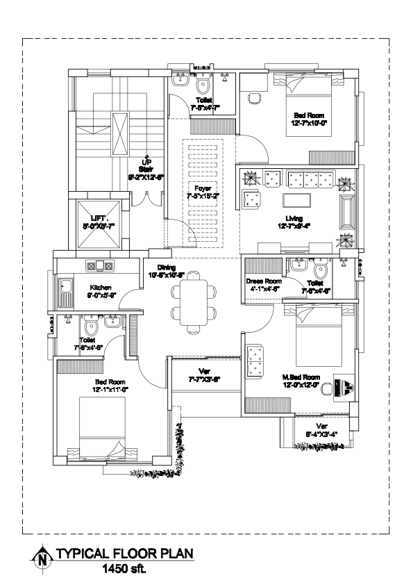 Apartment sell at AftabNagar Block-G large image 0