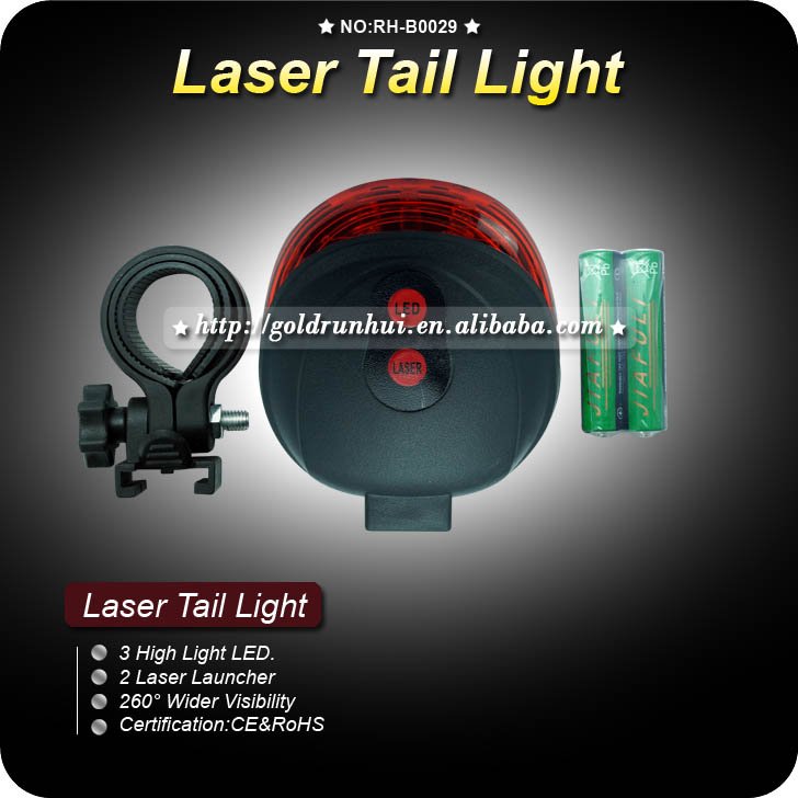 Bicycle Lase Tail Light - your safety kit large image 0