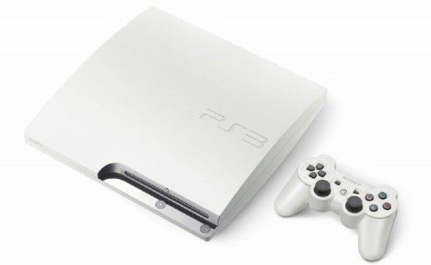 playstation 3 white slim large image 0