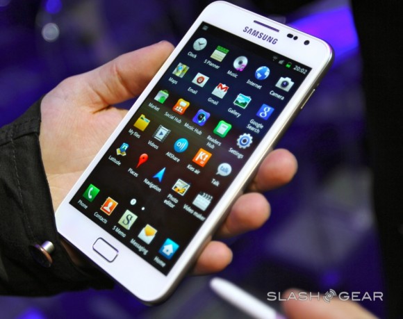 Samsung Galaxy Note White large image 0