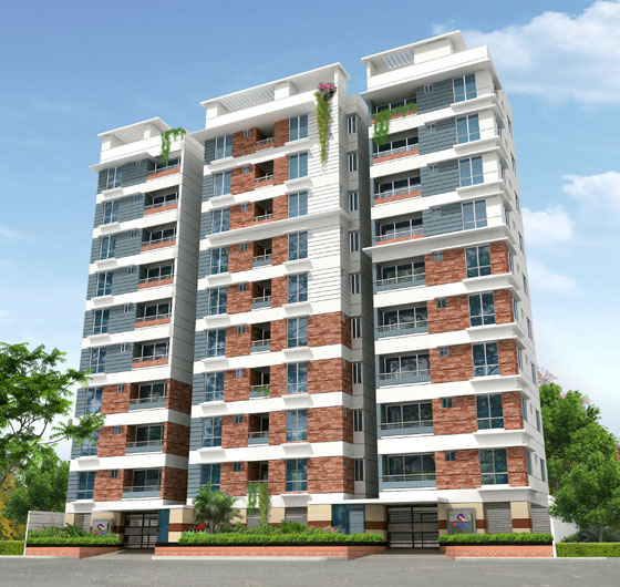 Residential Flat - Quantum Jahan s Dream at Uttara 928 sft large image 0