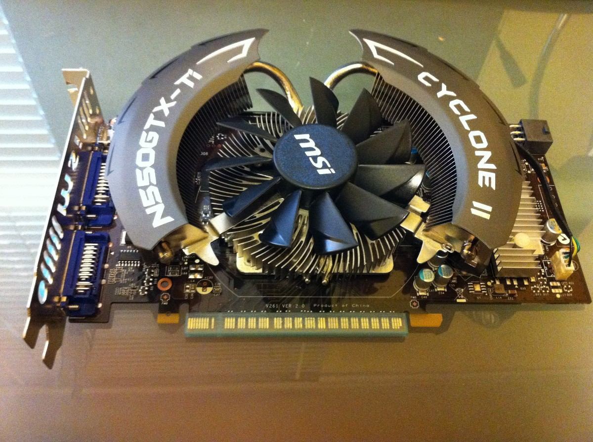 MSI GeForce GTX 550 Ti Cyclone II OC. large image 0