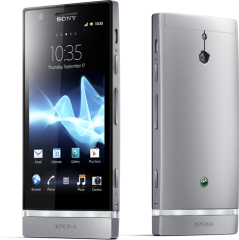 Sony Xperia P smartphone with full box and accesories