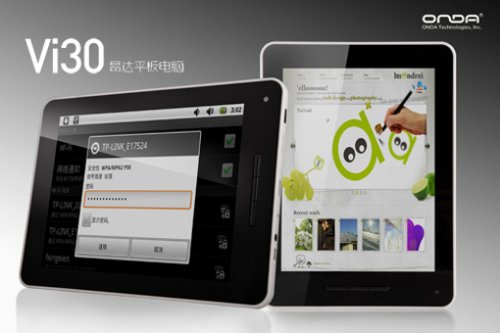 Onda Vi30 Tablet 1GB Ram 1.5 Ghz Dualcore Jellybean 4.1.1 large image 0